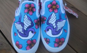 Dyemond Apparel Custom Shoes @ Oak Boutique Pics