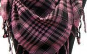 Dyemond Apparel New Houndstooth Gauze Scarf