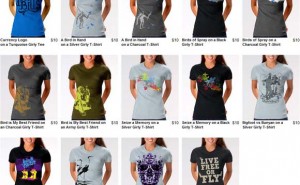 TenBills.com Introduces Ladies-Cut Tees